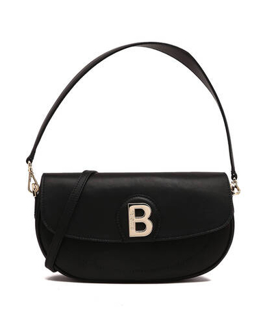 кожаная сумка через плечо BluGirl Blumarine - черный(PA3020 P0055)