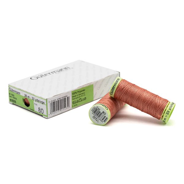 Нитки отделочные Gutermann Top Stitch 30 (30 метров), 5 кат. | 080 перламутрово-розовый