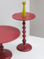 Столик приставной fluid, D38 см, жженый оранжевый