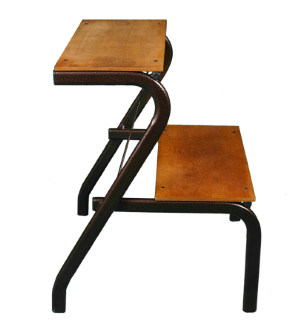 Табурет - стремянка "Конек" антик медный, ЗМИ