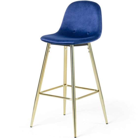 Барный стул Nilson темно-синий