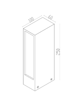 Наземный низкий светильник Maytoni Hof O422FL-L6GF