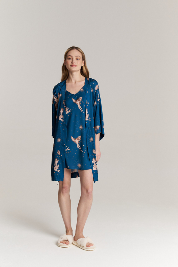 Шелковая сорочка mini - размер S