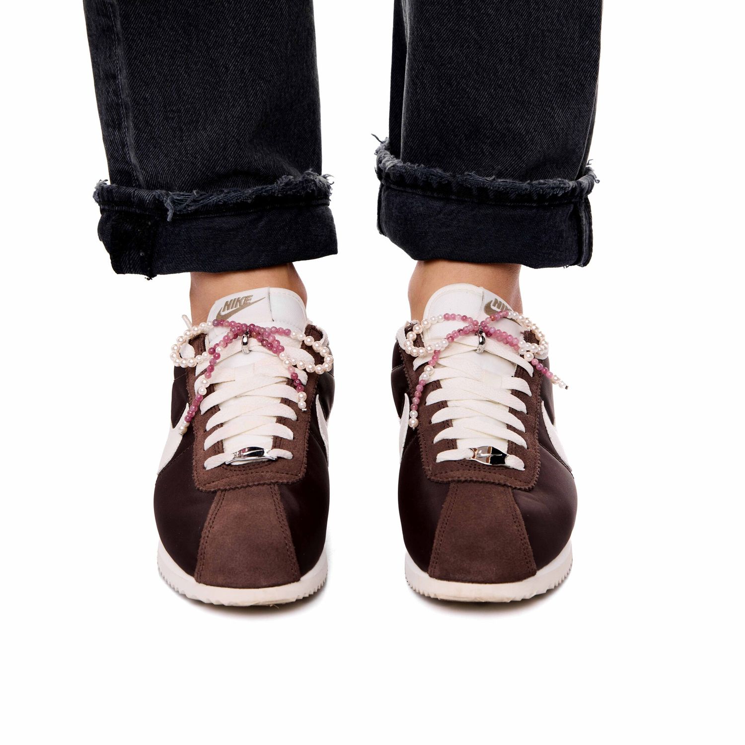 Подвеска на обувь Super Sneakers Bow - Pink tourmaline