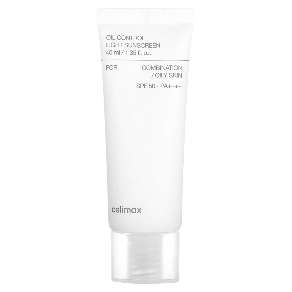 Celimax, Легкое солнцезащитное средство против масел, SPF 50+ PA ++++, 40 мл (1,35 жидк. унц.)
