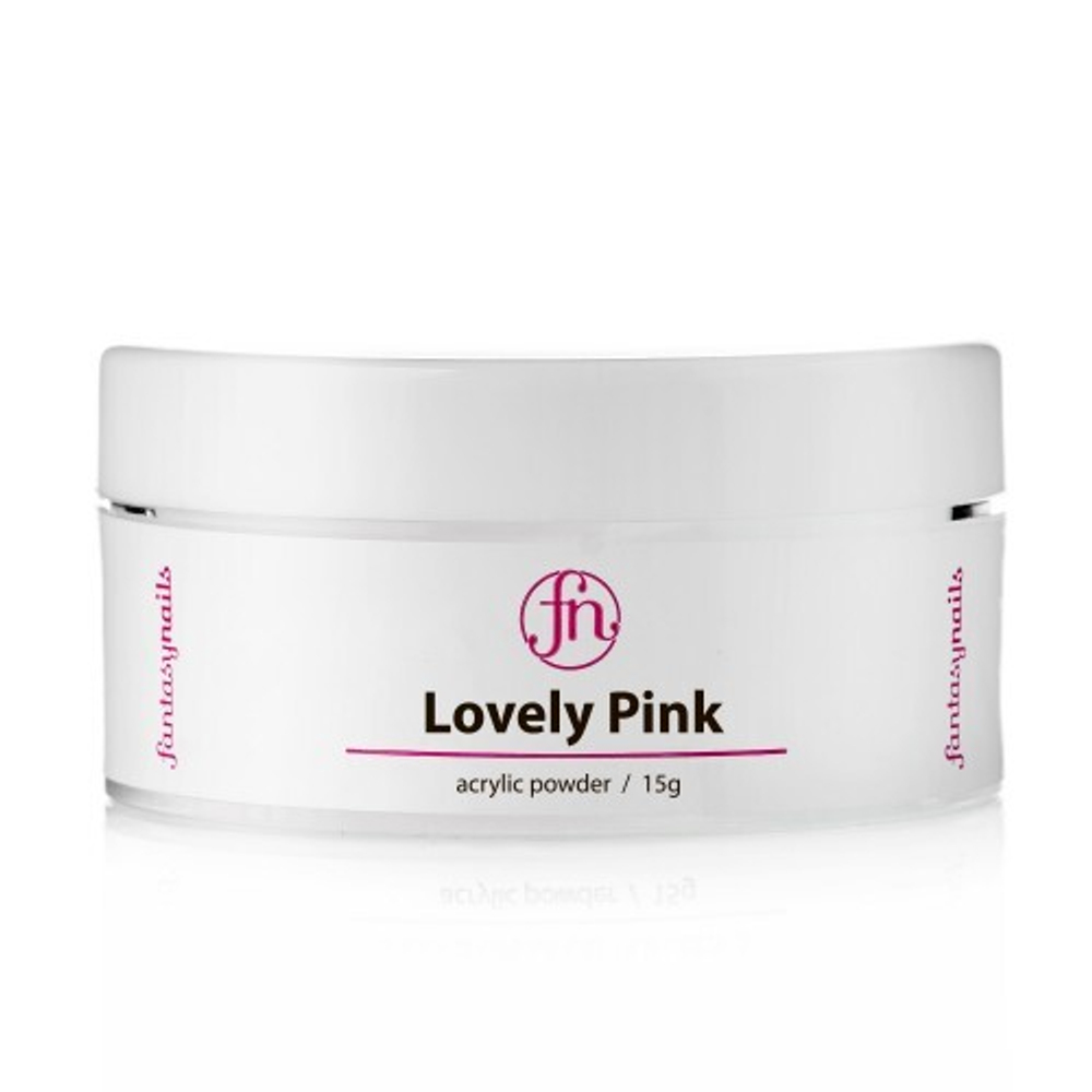 Пудра розовая "Lovely Pink" Fn, 15гр