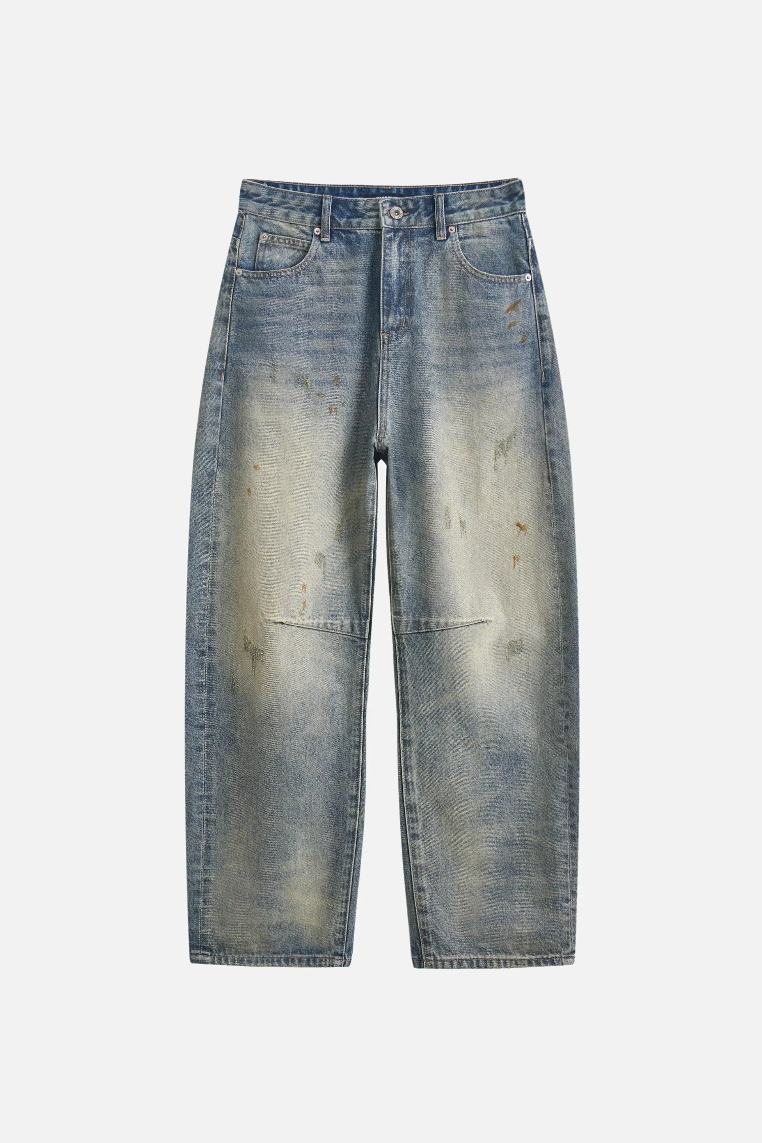 Джинсы Barrel с винтажным эффектом