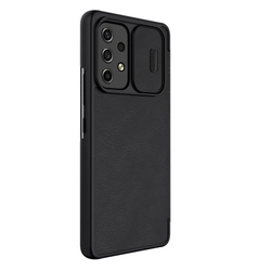 Кожаный чехол-книжка Nillkin Leather Qin Pro c защитой камеры для Samsung Galaxy A53