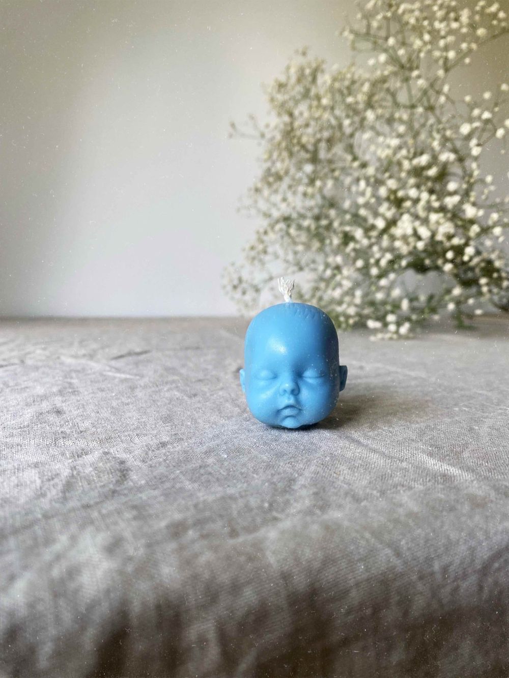 Свеча Unification Love Bobblehead Сизый (Французское печенье)