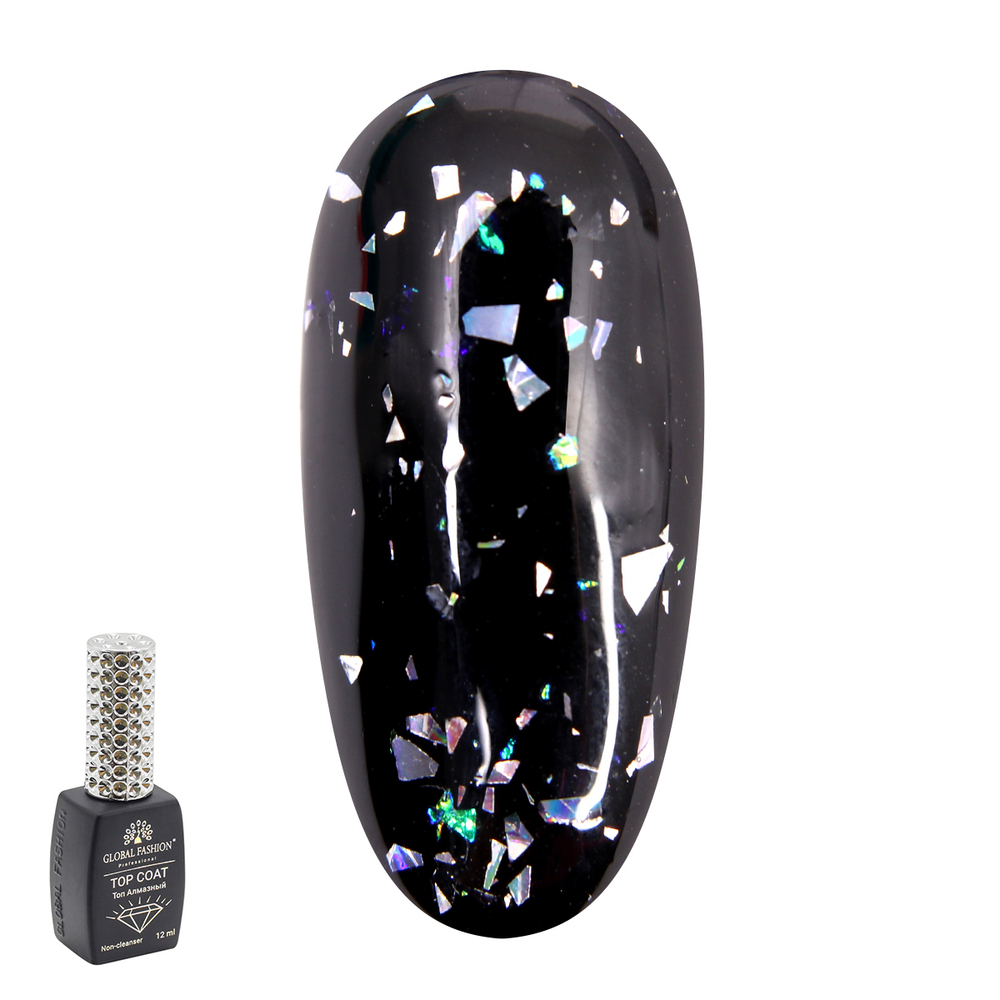 Топ без липкого слоя, Holographic Foil Top, 12мл