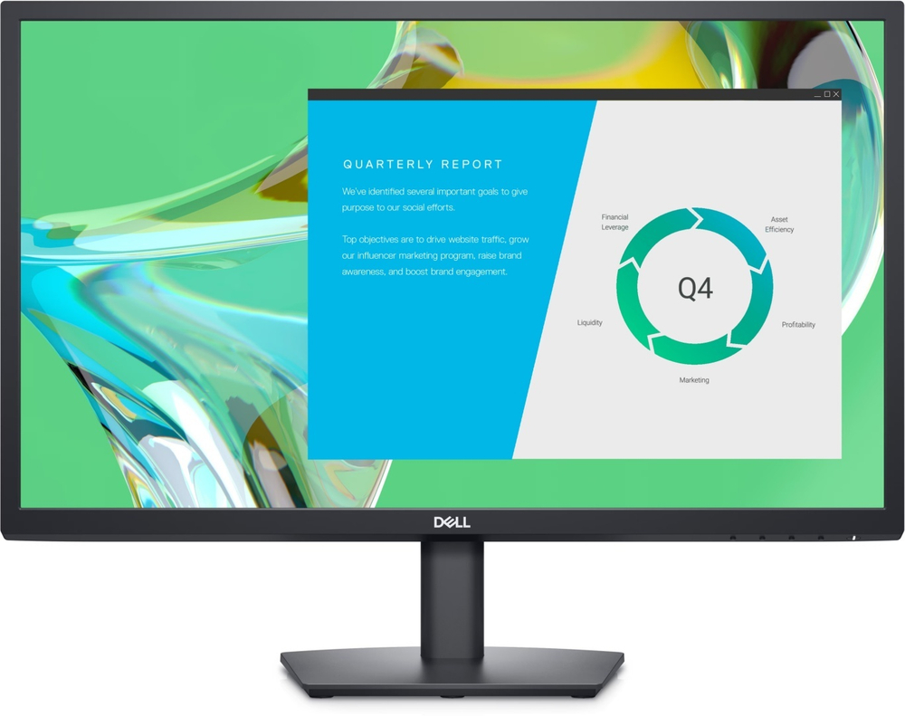 Монитор DELL E2422HN 210-BBSD черный