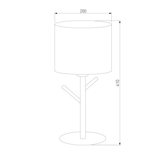 5571 Albero White / настольный светильник /