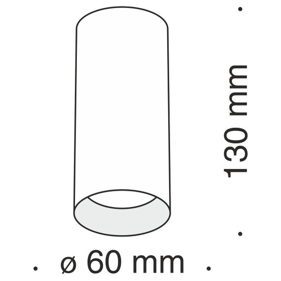 Потолочный светильник Maytoni Technical Focus C010CL-01G