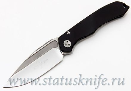 Нож Marfione Custom Anax Integral Frame Lock Knife Black Aluminum
