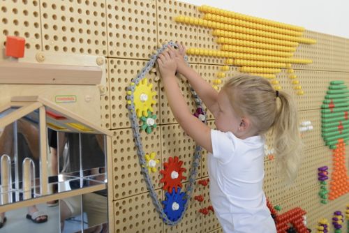 STEM Шестеренки и цепь. Набор из 79 элементов