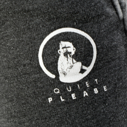 Женские теннисные брюки Quiet Please Break Training Pants Women - Dark Grey, White