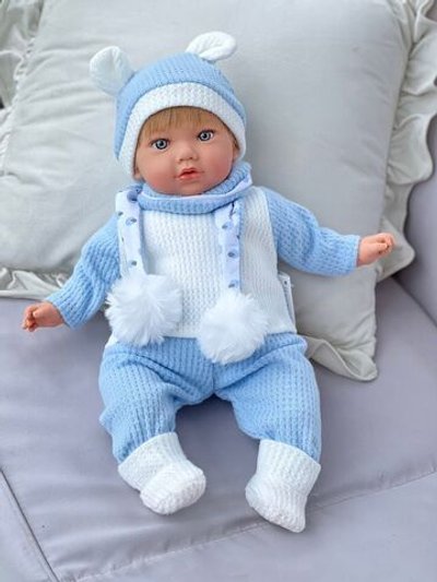 Кукла Marina and Pau 45 cм TEO мягконабивная в пакете (M790K)