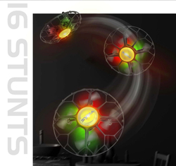 Радиоуправляемый квадрокоптер Syma X35T 2,4 ГГц, 4 канала , в защите меняет цвета