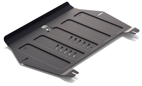 Защита картера и КПП АвтоБроня для Great Wall Hover H6 (V - 1.5T; 2.0D) 2013-2016/Haval H6 (V - 1.5T; 2.0D) 2014-2020, штампованная, сталь 1.8 мм, с крепежом, 111.09415.1