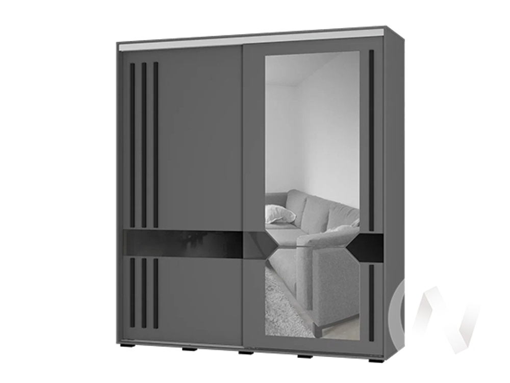 Шкаф-купе Крафт-9 (графит)