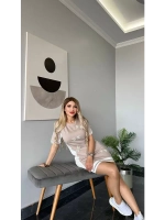 Платье с принтом