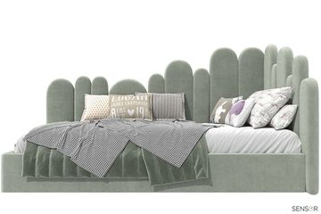 Кровать угловая Савоярди Форма kids - разноуровневая