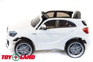 Детский электромобиль Toyland Mercedes-Benz A45 белый фото №7