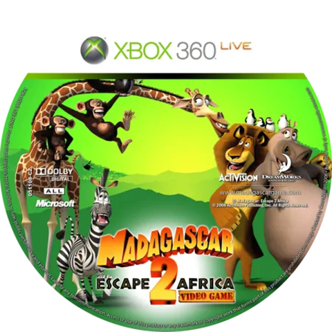 Мадагаскар 2 Игра Dvd Купить