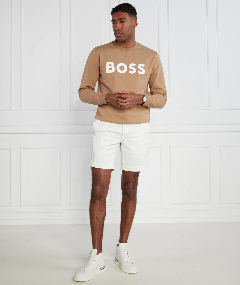 Худи Soleri 02 BOSS BLACK - коричневый(50496642)
