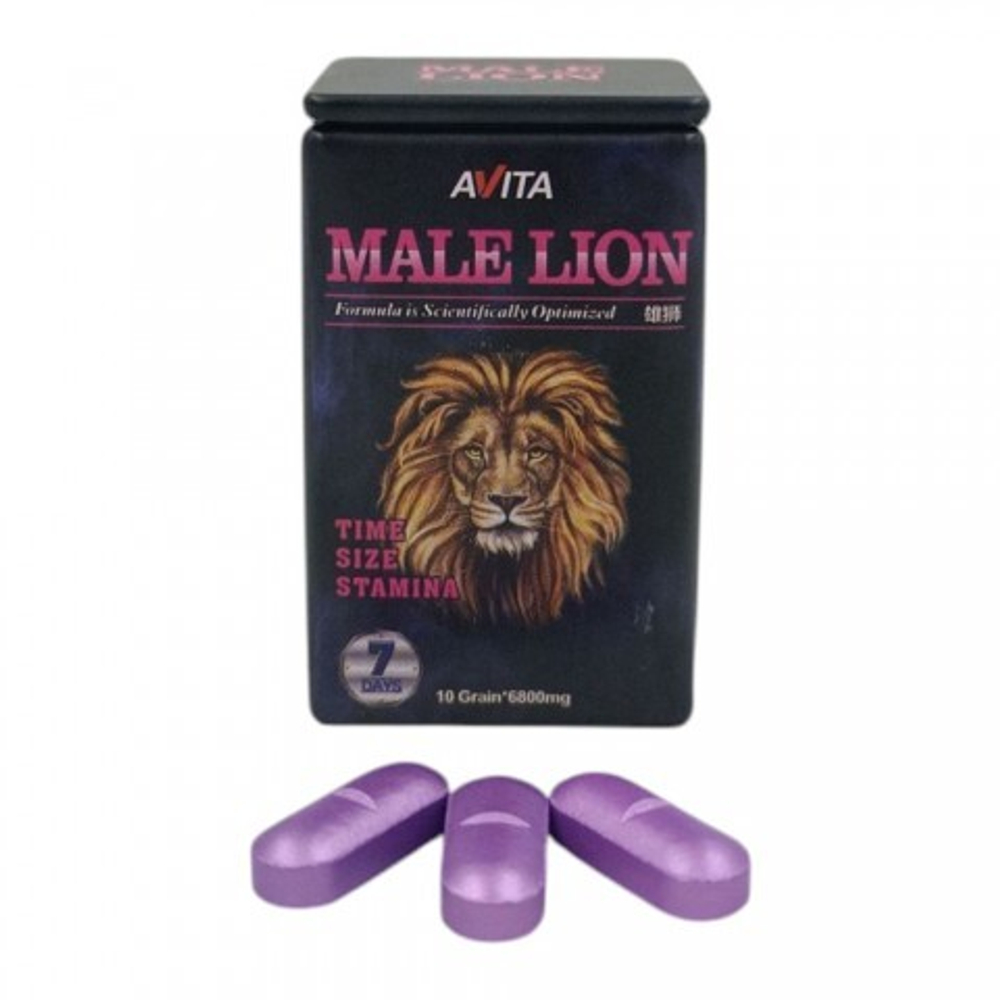 Возбуждющее средство для мужчин Male Lion (10 таблеток)