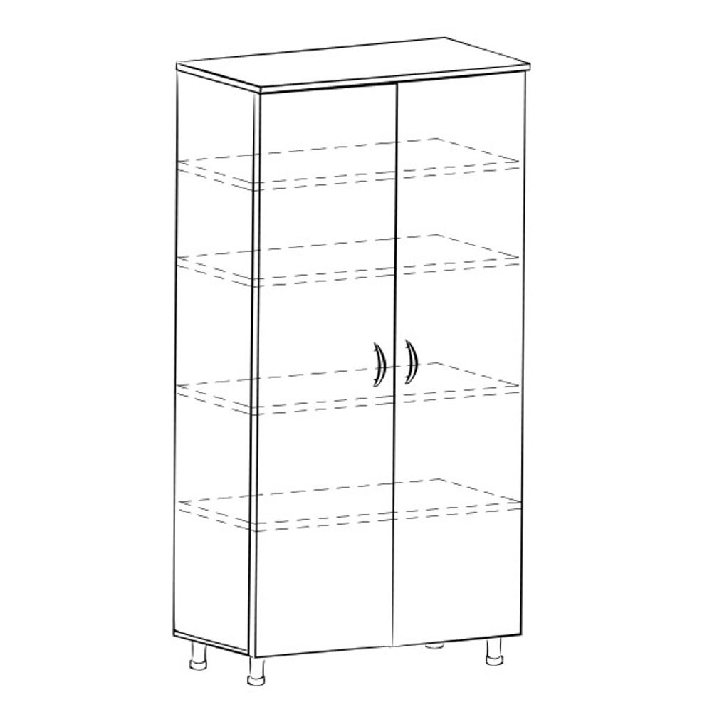 Шкаф для документов "Лидер 82.12"