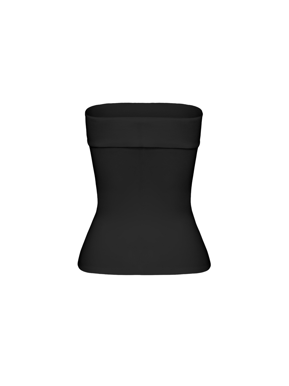 black fold over bandeau