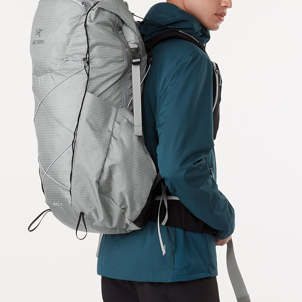 Arcteryx Backpack Outdoor Bag Nylon Gray Unisex