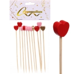 Шпажки для канапе 12 см «Love evening» 12 шт, микс