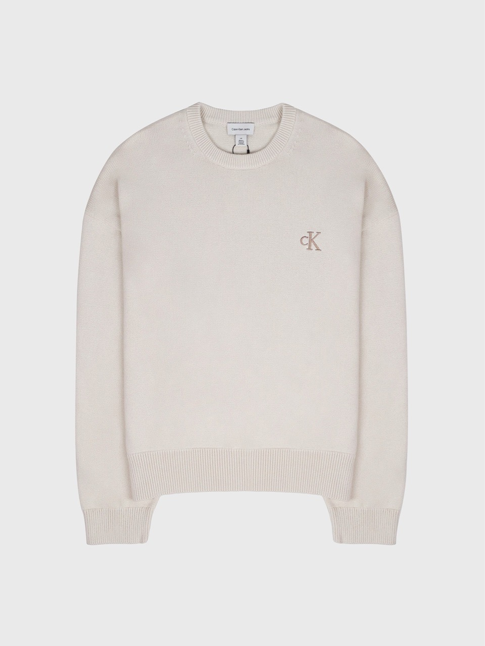 Свитер Calvin Klein Cotton Relaxed Faded Tofu