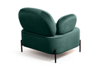 Кресло Dandy, бархат изумрудный 87