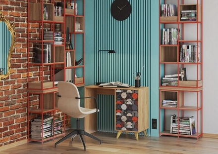 Стол письменный Фьюжн Vinil СП-006 Стиль