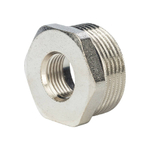 Футорка STOUT SFT 0029 - 2" x 1/2" (для стальных труб, латунь никелированная)