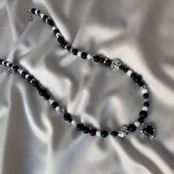 Колье-чокер «Гармония инь и ян»