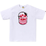 A Bathing Ape Bathing Ape Abc Camo Футболка Cotton Moderate Regular Straight Fit Summer 0zxtem011101q белый розовый