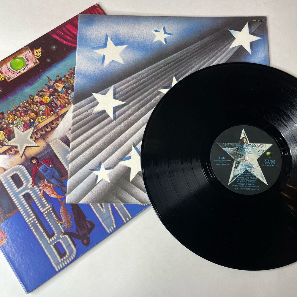 Винтажная виниловая пластинка LP Ringo Starr, Ringo (США 1973) I'm The Greatest