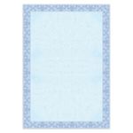 Сертификат - бумага А4, мелованная, 115г/м2, голубая сетка, 25л, Brauberg