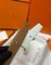 Двусторонний ремень Hermes, Коричневый/белый
