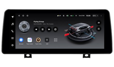 Магнитола для BMW 2 серия F45 2013-2017 NBT - Teyes LUX ONE монитор 12.3" на Android 10, 6/128ГБ, CarPlay, 4G SIM-слот