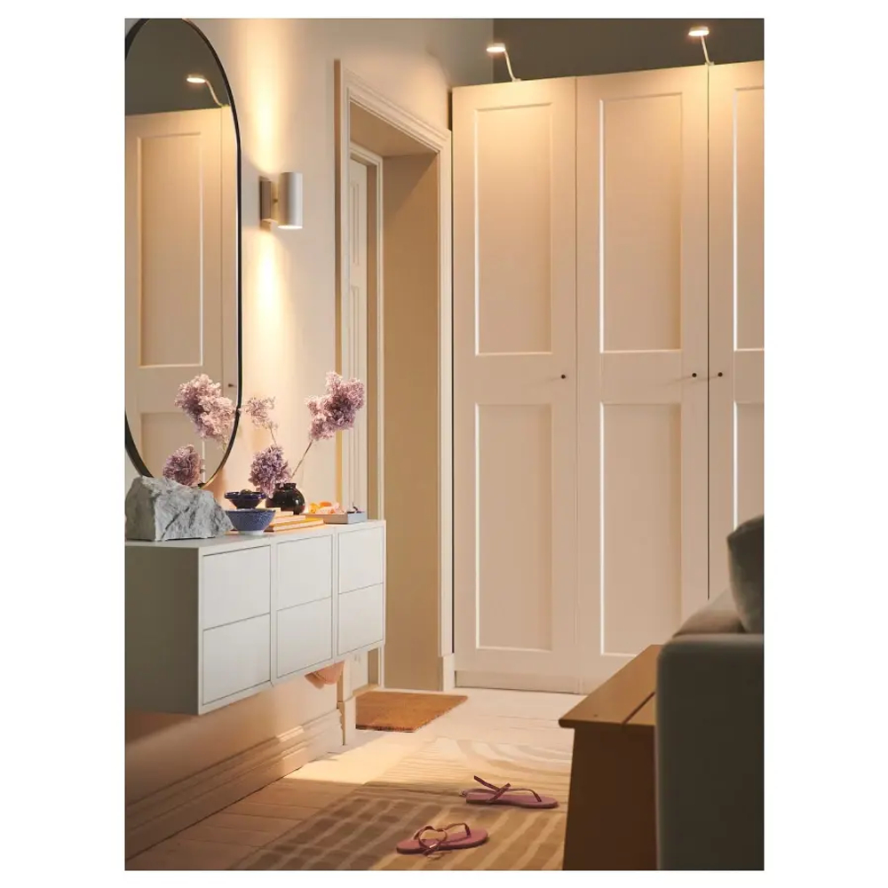 Навесной шкаф с 2 ящиками - IKEA EKET, 35х35х35 см, белый ЭКЕТ ИКЕА