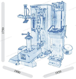 Автоматический роботизированный шиномонтажный стенд XBOSS, Giuliano