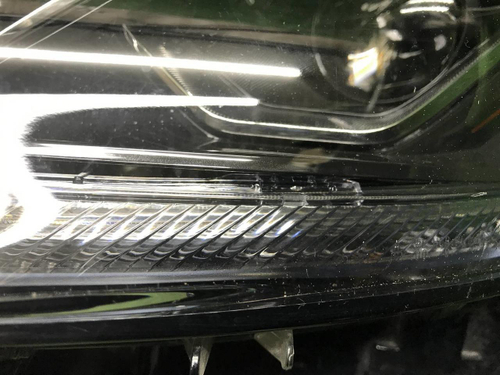 Битая Фара левая Toyota Highlander 4 U70 19-нв LED