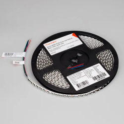 Светодиодная лента MINI-F120-5mm 24V RGB (8 W/m, IP20, 3535, 5m) (Arlight, узкая) 025707(2)