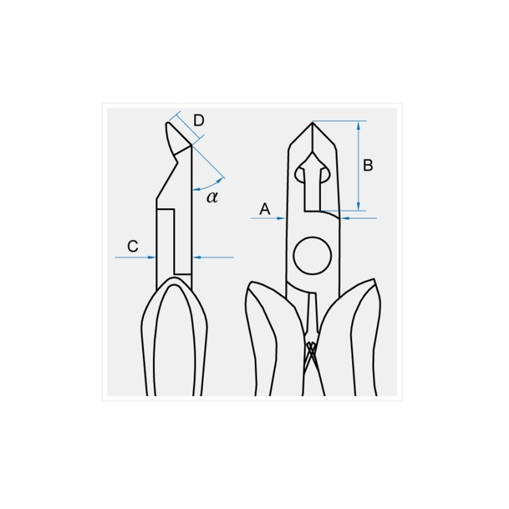 KING TONY (6247-05) Бокорезы японского типа 125 мм