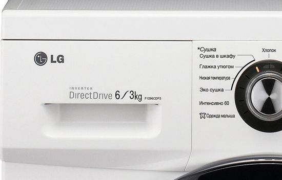 Стиральная машина LG F-1296CDP3